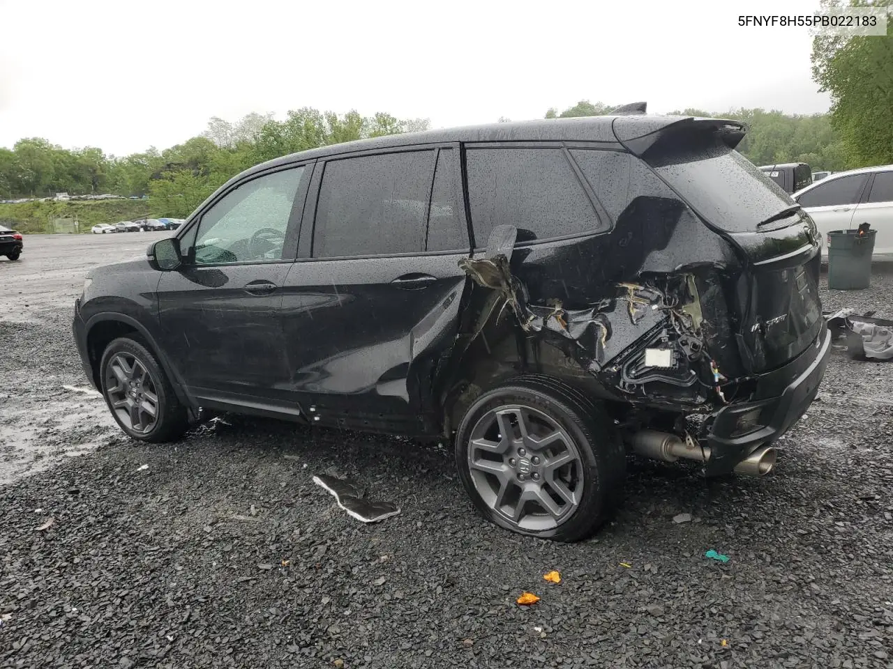 2023 Honda Passport Exl VIN: 5FNYF8H55PB022183 Lot: 57305445