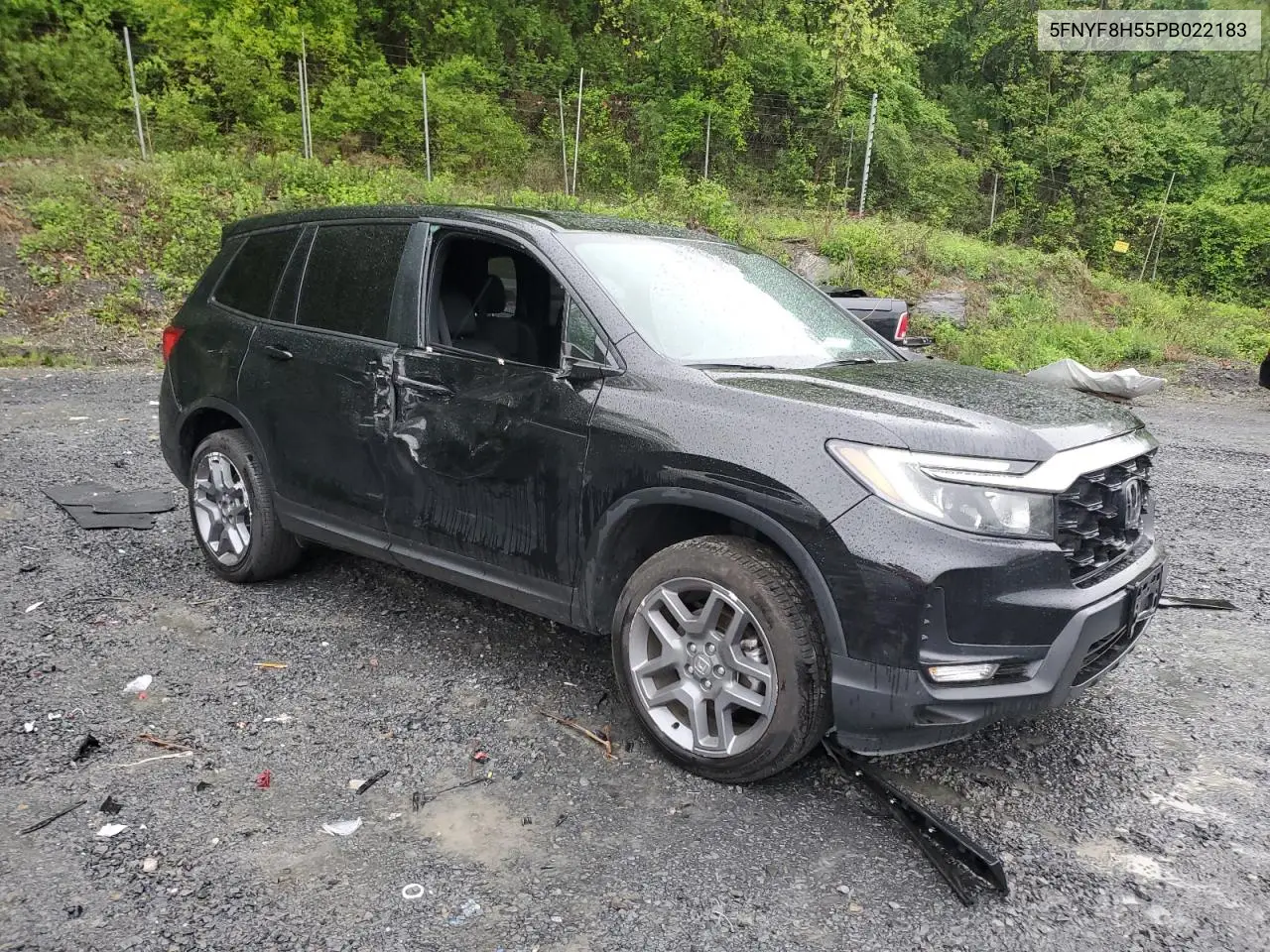 2023 Honda Passport Exl VIN: 5FNYF8H55PB022183 Lot: 57305445