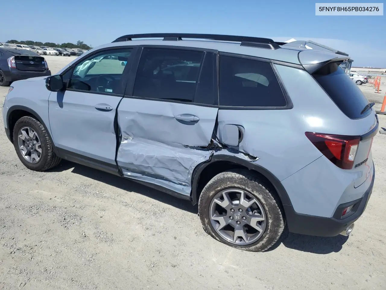 2023 Honda Passport Trail Sport VIN: 5FNYF8H65PB034276 Lot: 61831125