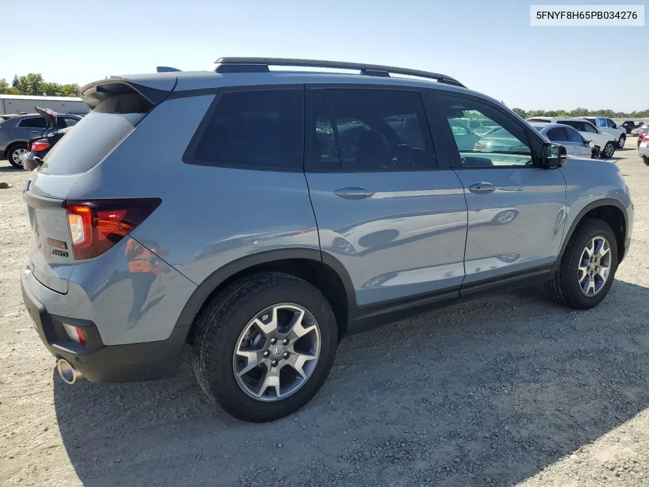 2023 Honda Passport Trail Sport VIN: 5FNYF8H65PB034276 Lot: 61831125