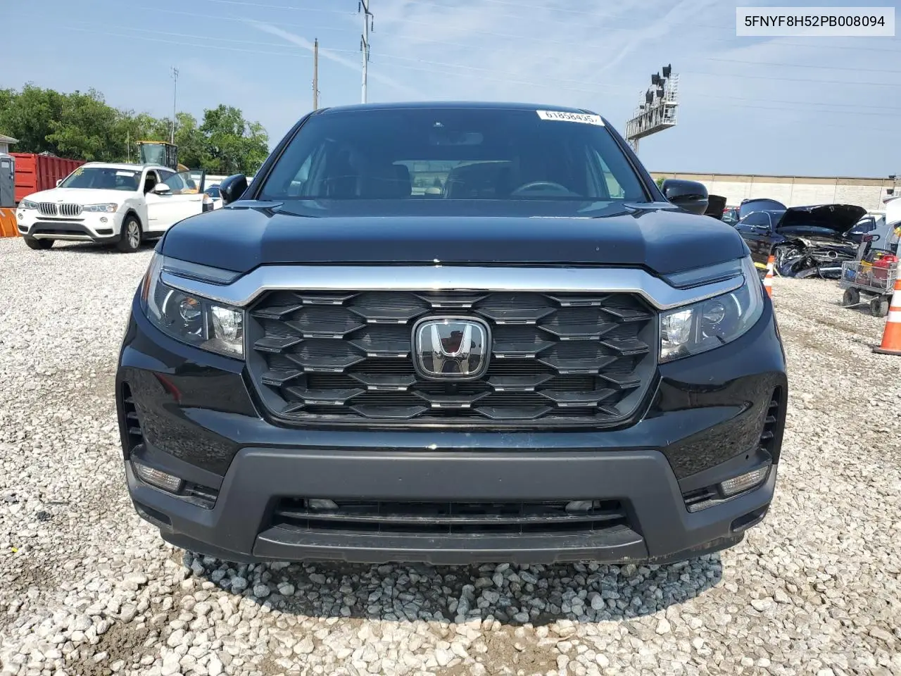 2023 Honda Passport Exl VIN: 5FNYF8H52PB008094 Lot: 61858495
