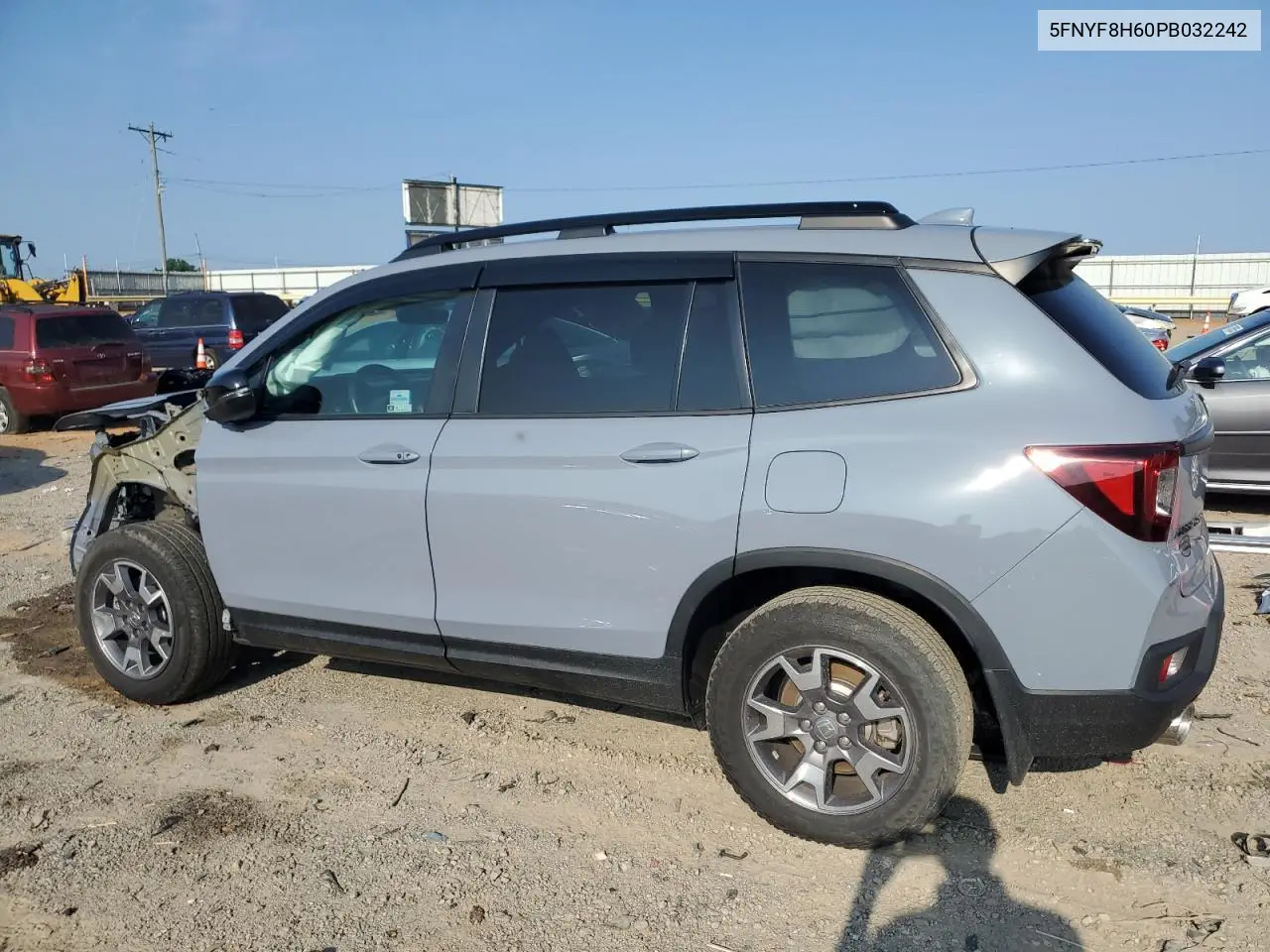 2023 Honda Passport Trail Sport VIN: 5FNYF8H60PB032242 Lot: 61903615