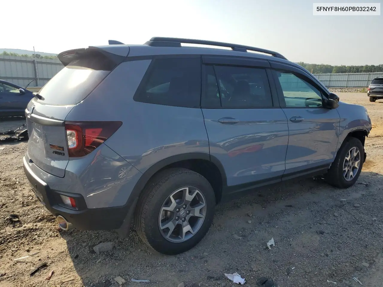 2023 Honda Passport Trail Sport VIN: 5FNYF8H60PB032242 Lot: 61903615