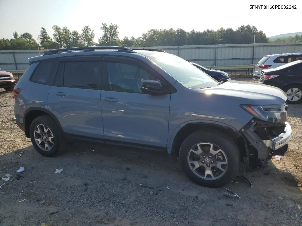 2023 Honda Passport Trail Sport VIN: 5FNYF8H60PB032242 Lot: 61903615