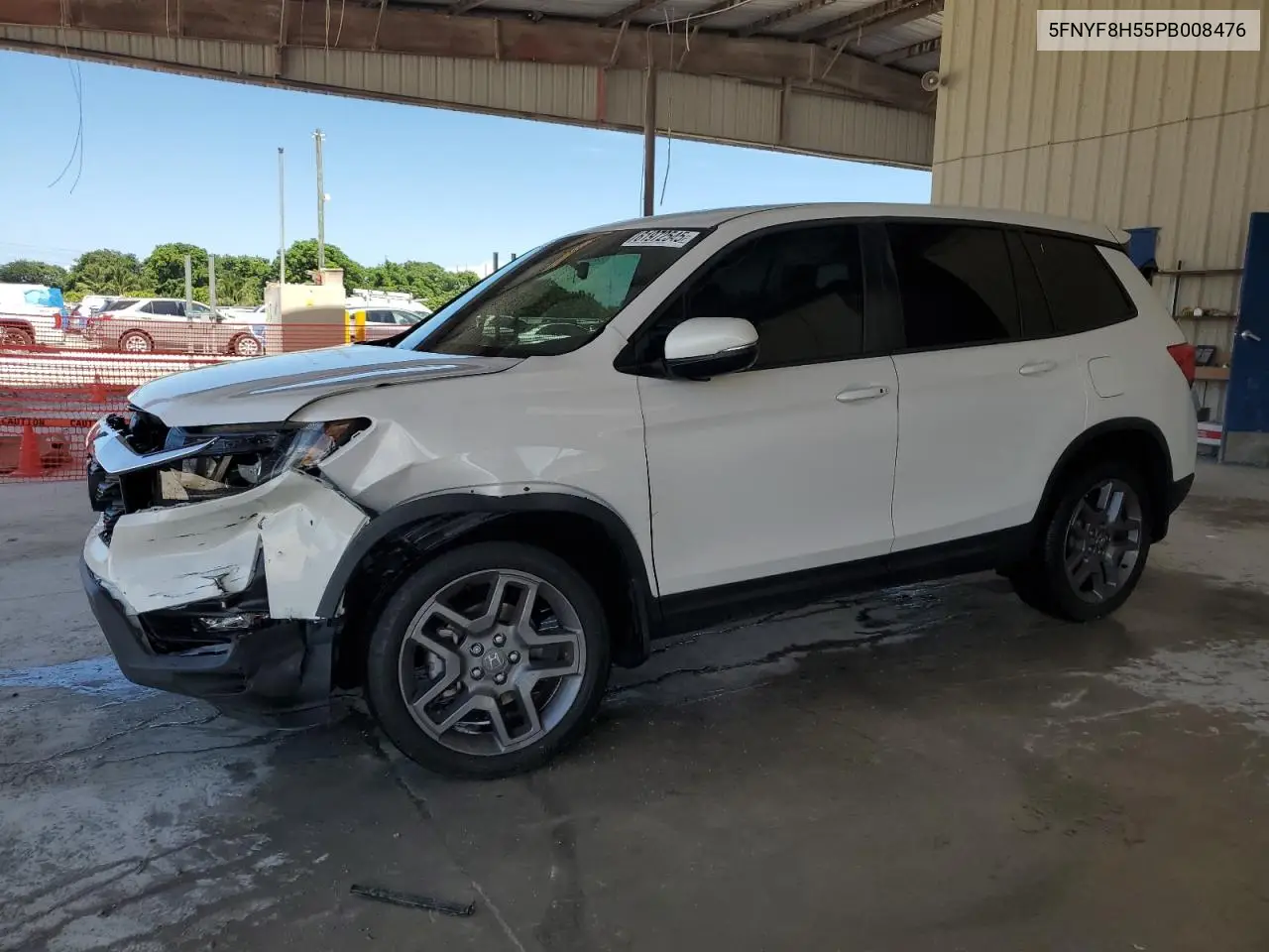 2023 Honda Passport Exl VIN: 5FNYF8H55PB008476 Lot: 61972545