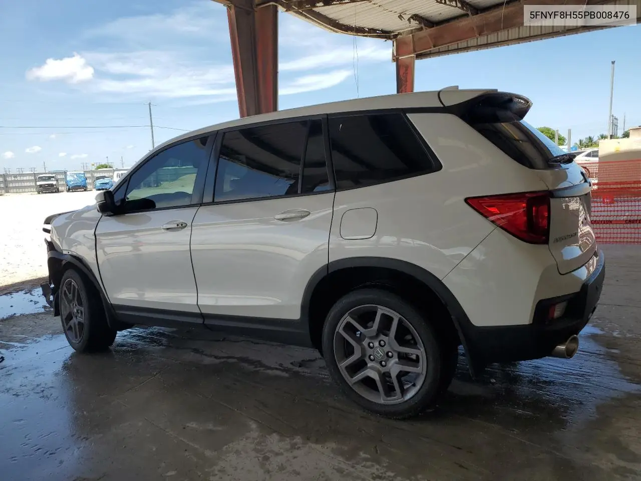 2023 Honda Passport Exl VIN: 5FNYF8H55PB008476 Lot: 61972545
