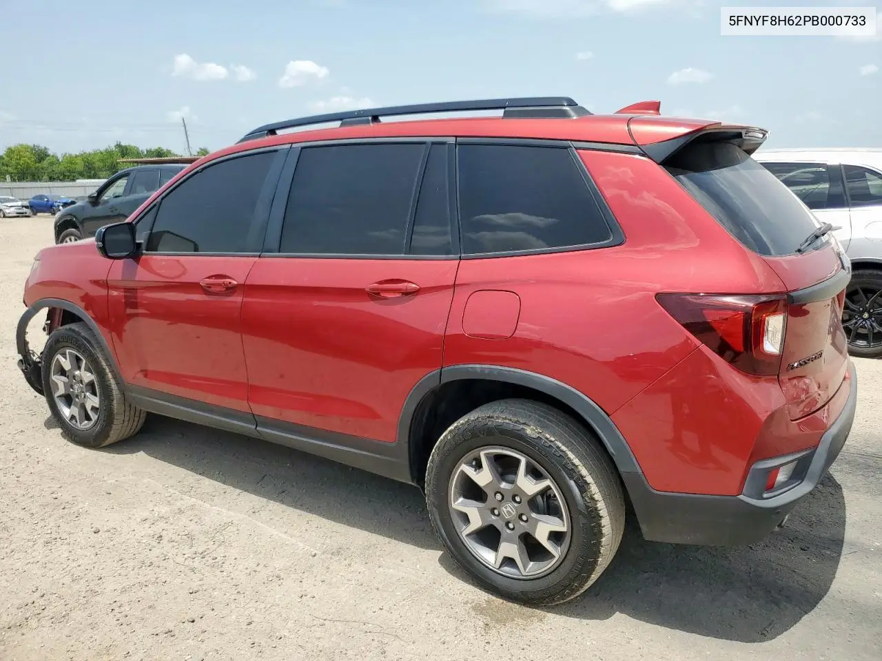 2023 Honda Passport Trail Sport VIN: 5FNYF8H62PB000733 Lot: 63115975