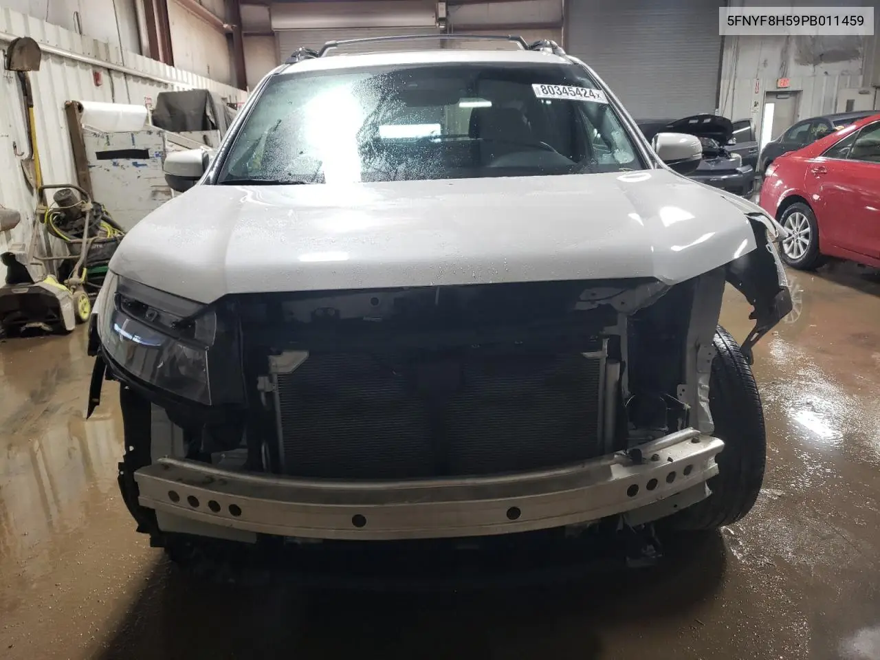 2023 Honda Passport Exl VIN: 5FNYF8H59PB011459 Lot: 80345424