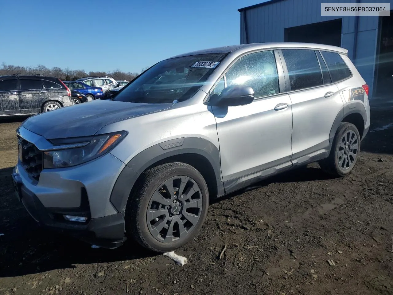 2023 Honda Passport Exl VIN: 5FNYF8H56PB037064 Lot: 88038885