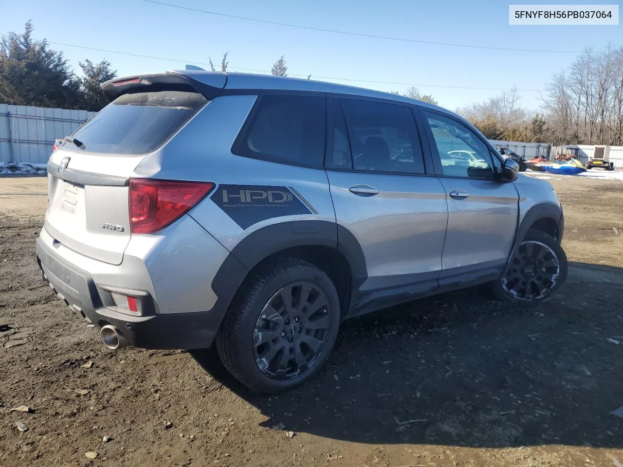 2023 Honda Passport Exl VIN: 5FNYF8H56PB037064 Lot: 88038885