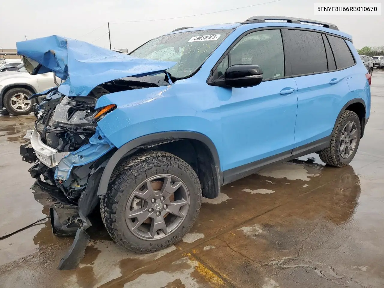 2024 Honda Passport Trail Sport VIN: 5FNYF8H66RB010670 Lot: 49688065