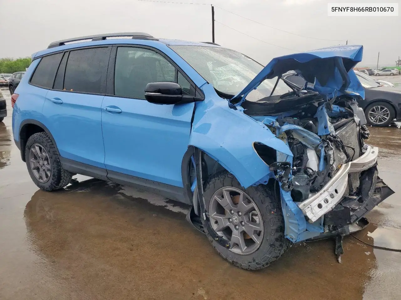 2024 Honda Passport Trail Sport VIN: 5FNYF8H66RB010670 Lot: 49688065