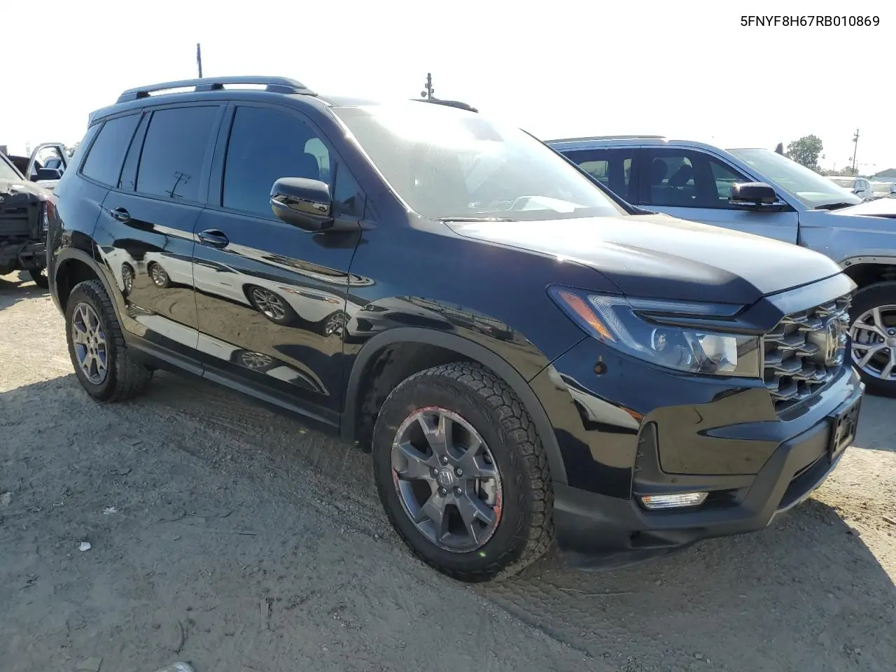 2024 Honda Passport Trail Sport VIN: 5FNYF8H67RB010869 Lot: 50761425