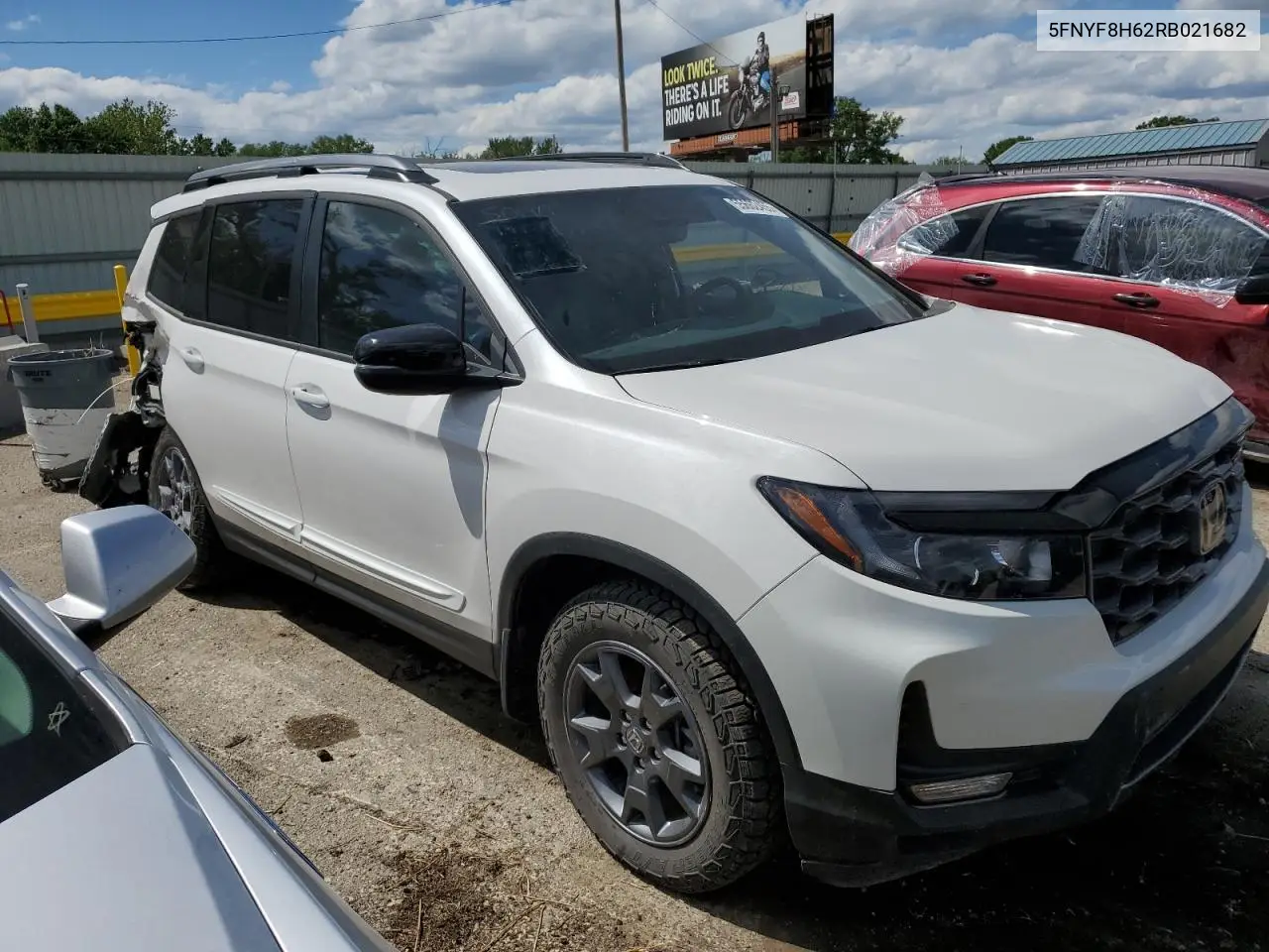 2024 Honda Passport Trail Sport VIN: 5FNYF8H62RB021682 Lot: 55662455