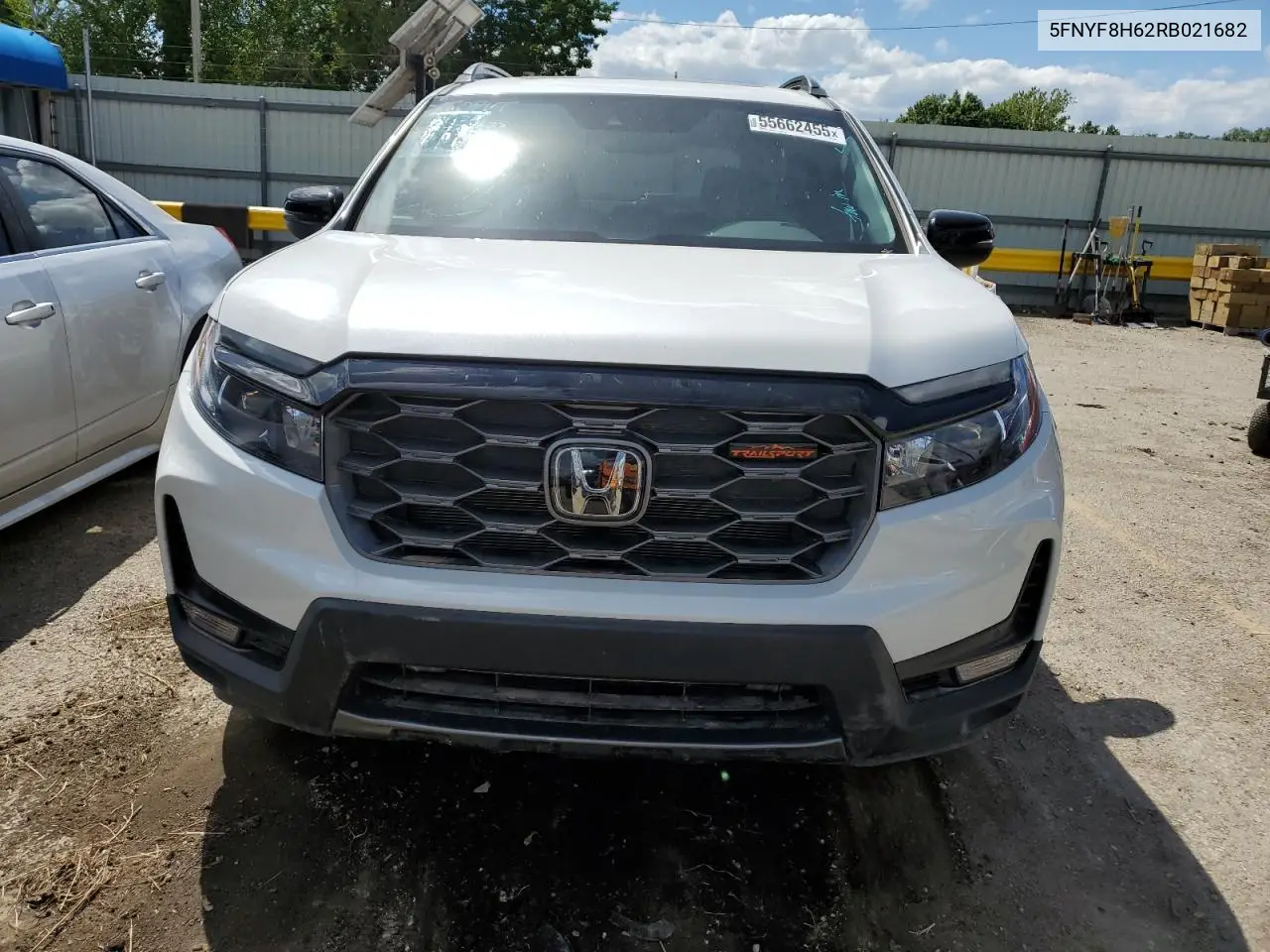 2024 Honda Passport Trail Sport VIN: 5FNYF8H62RB021682 Lot: 55662455