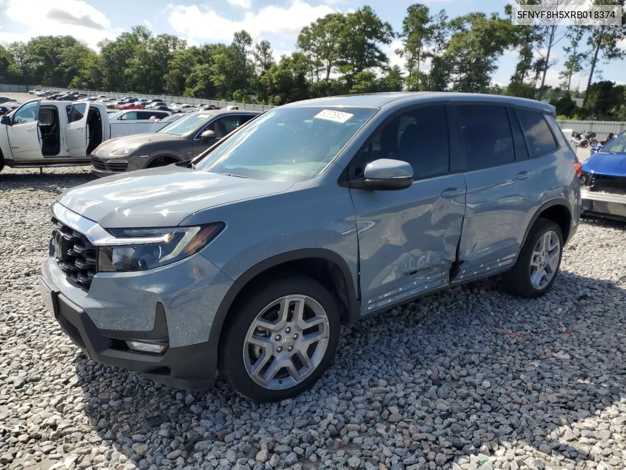 2024 Honda Passport Exl VIN: 5FNYF8H5XRB018374 Lot: 60676545