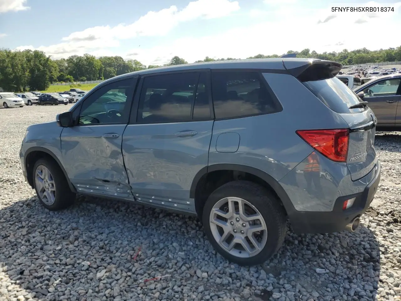 2024 Honda Passport Exl VIN: 5FNYF8H5XRB018374 Lot: 60676545