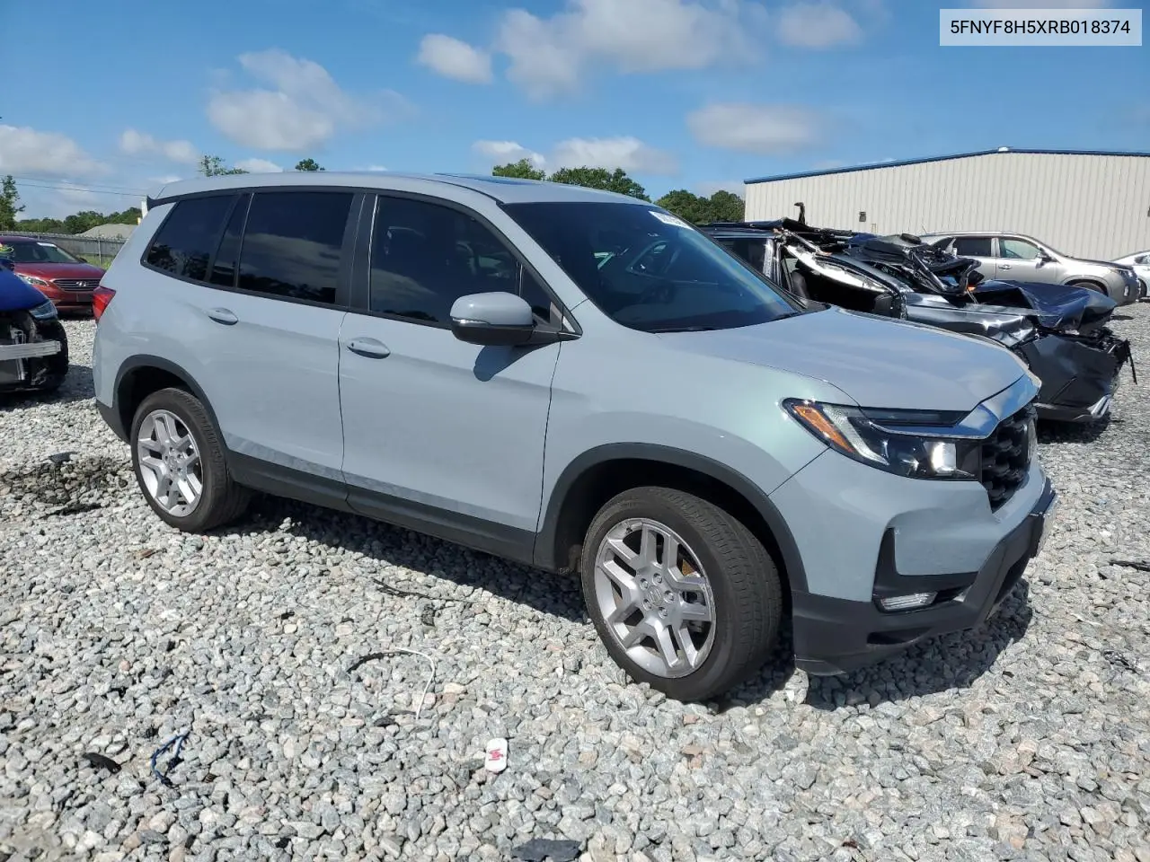 2024 Honda Passport Exl VIN: 5FNYF8H5XRB018374 Lot: 60676545
