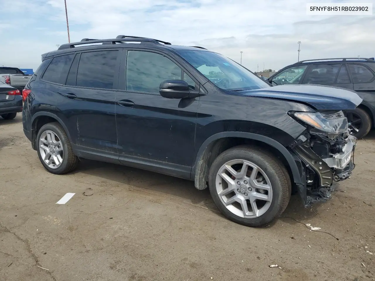 2024 Honda Passport Exl VIN: 5FNYF8H51RB023902 Lot: 60824725