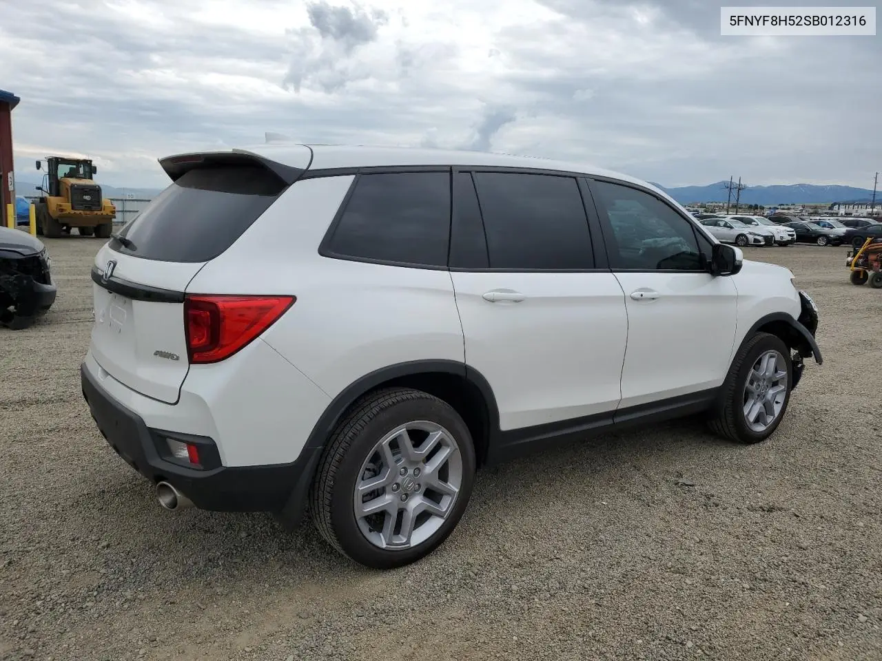 2025 Honda Passport Exl VIN: 5FNYF8H52SB012316 Lot: 60175195