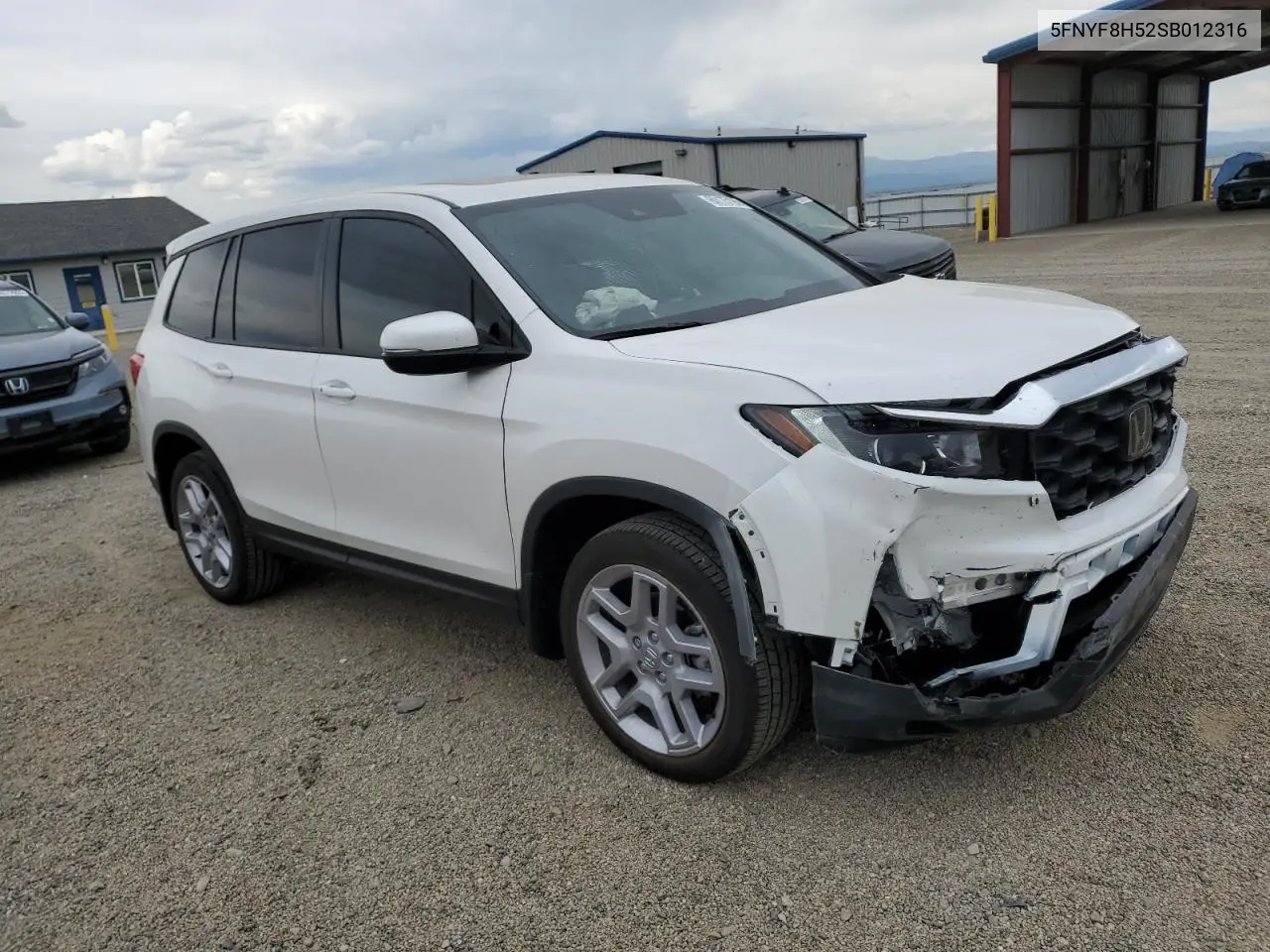 2025 Honda Passport Exl VIN: 5FNYF8H52SB012316 Lot: 60175195