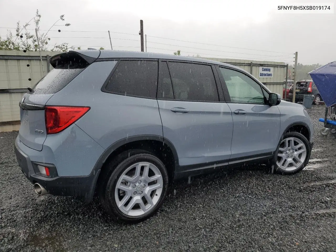 2025 Honda Passport Exl VIN: 5FNYF8H5XSB019174 Lot: 60370915