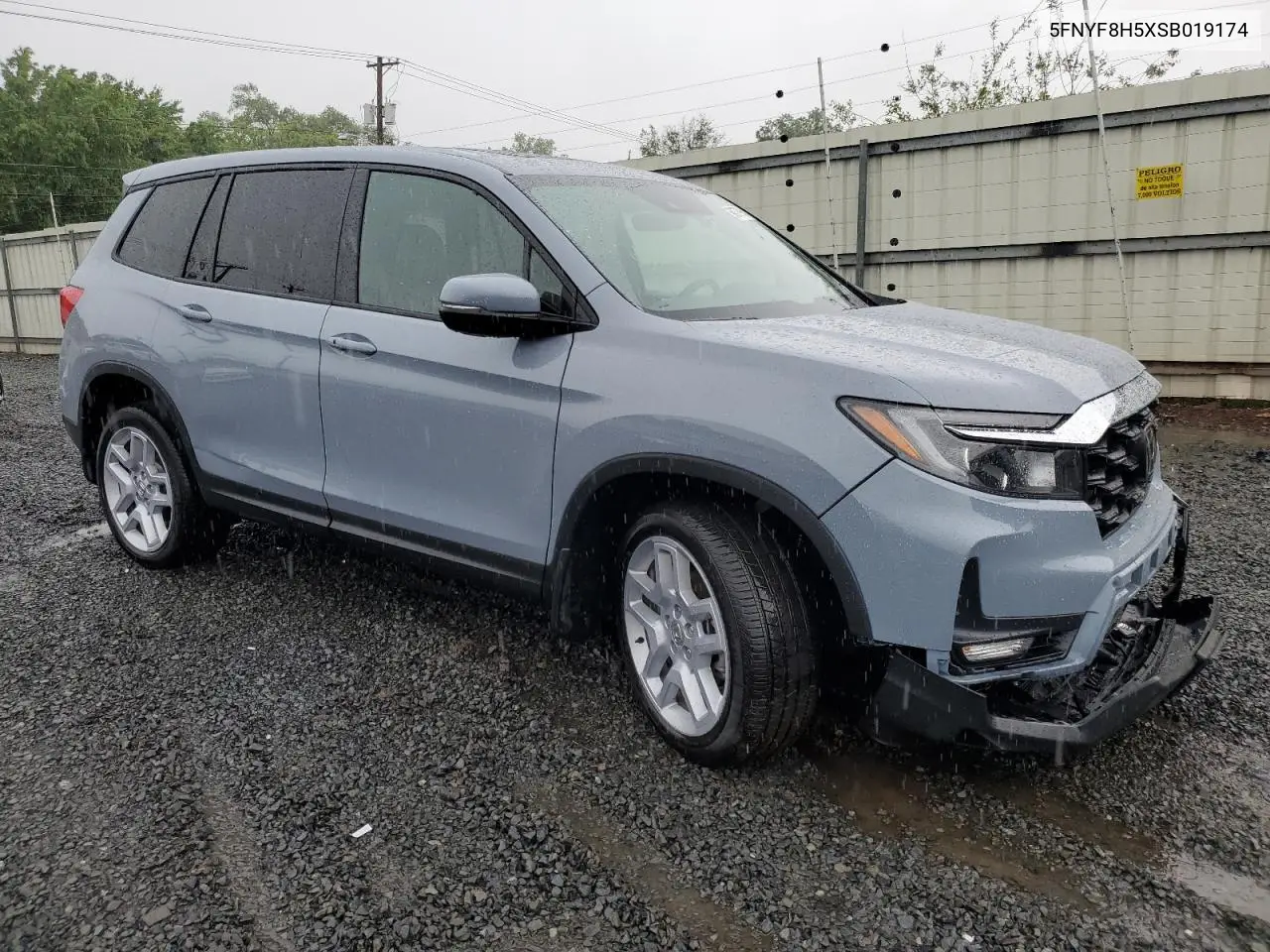 2025 Honda Passport Exl VIN: 5FNYF8H5XSB019174 Lot: 60370915