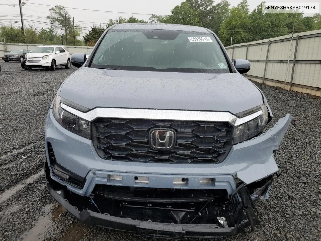 2025 Honda Passport Exl VIN: 5FNYF8H5XSB019174 Lot: 60370915