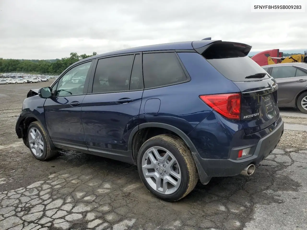 2025 Honda Passport Exl VIN: 5FNYF8H59SB009283 Lot: 60539555