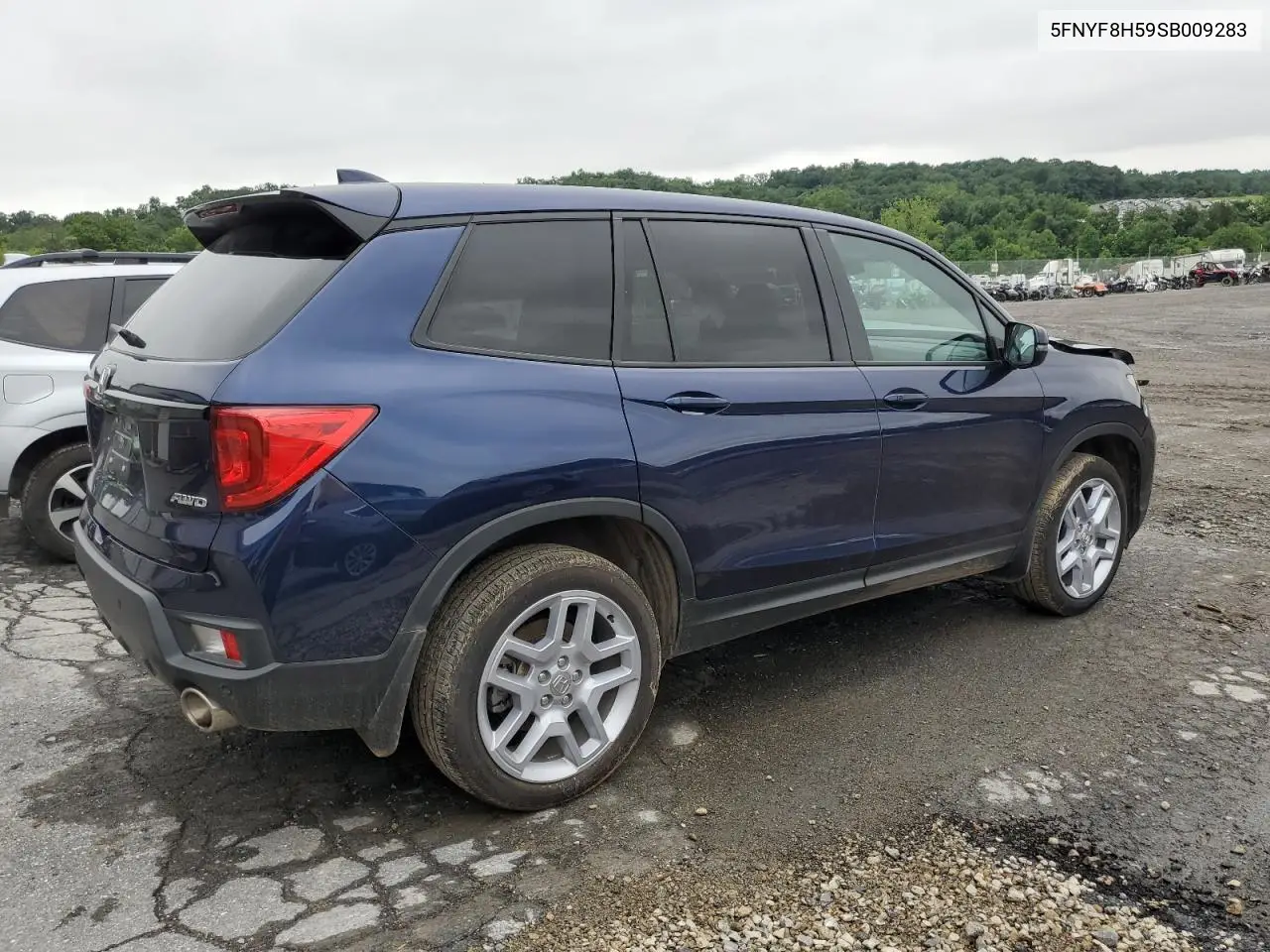 2025 Honda Passport Exl VIN: 5FNYF8H59SB009283 Lot: 60539555