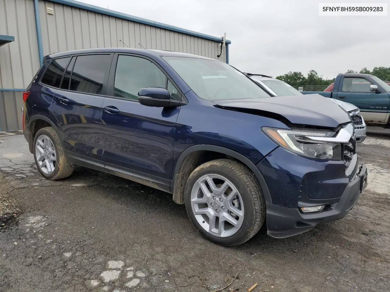 2025 Honda Passport Exl VIN: 5FNYF8H59SB009283 Lot: 60539555