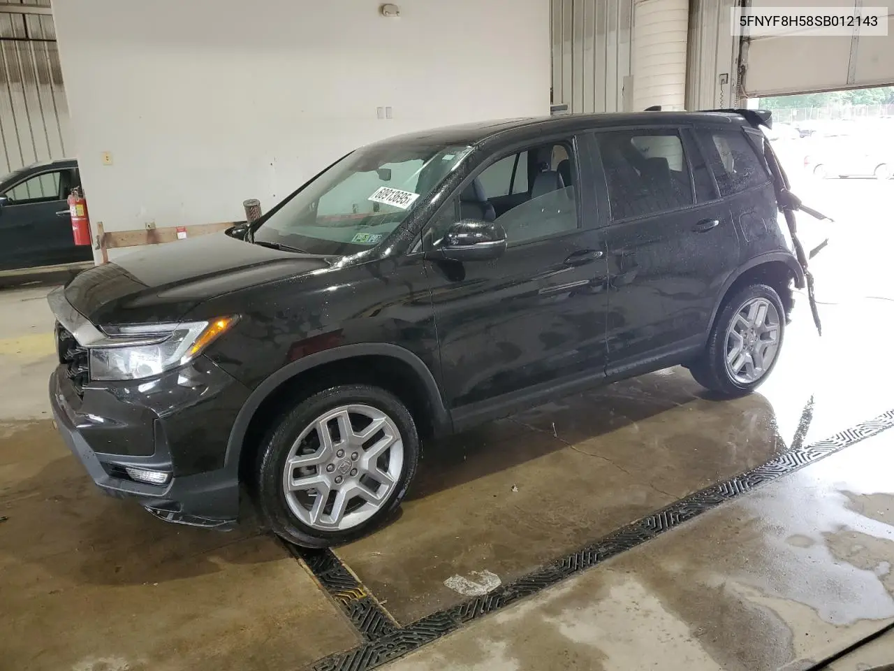 2025 Honda Passport Exl VIN: 5FNYF8H58SB012143 Lot: 60913695