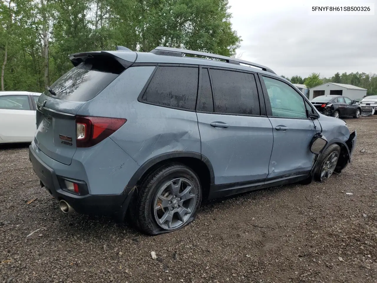 2025 Honda Passport Trail Sport VIN: 5FNYF8H61SB500326 Lot: 61996625