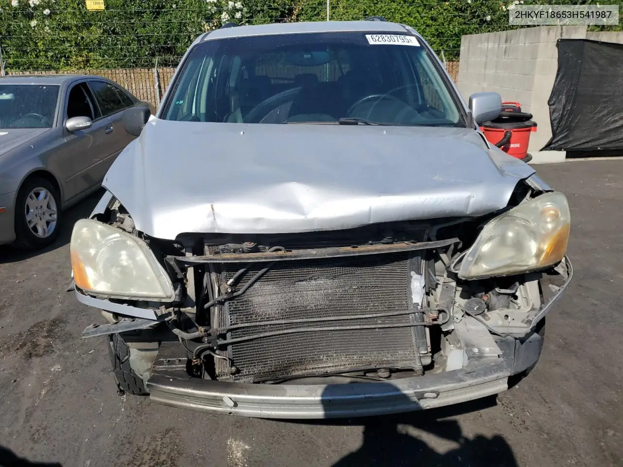 2003 Honda Pilot Exl VIN: 2HKYF18653H541987 Lot: 62830795