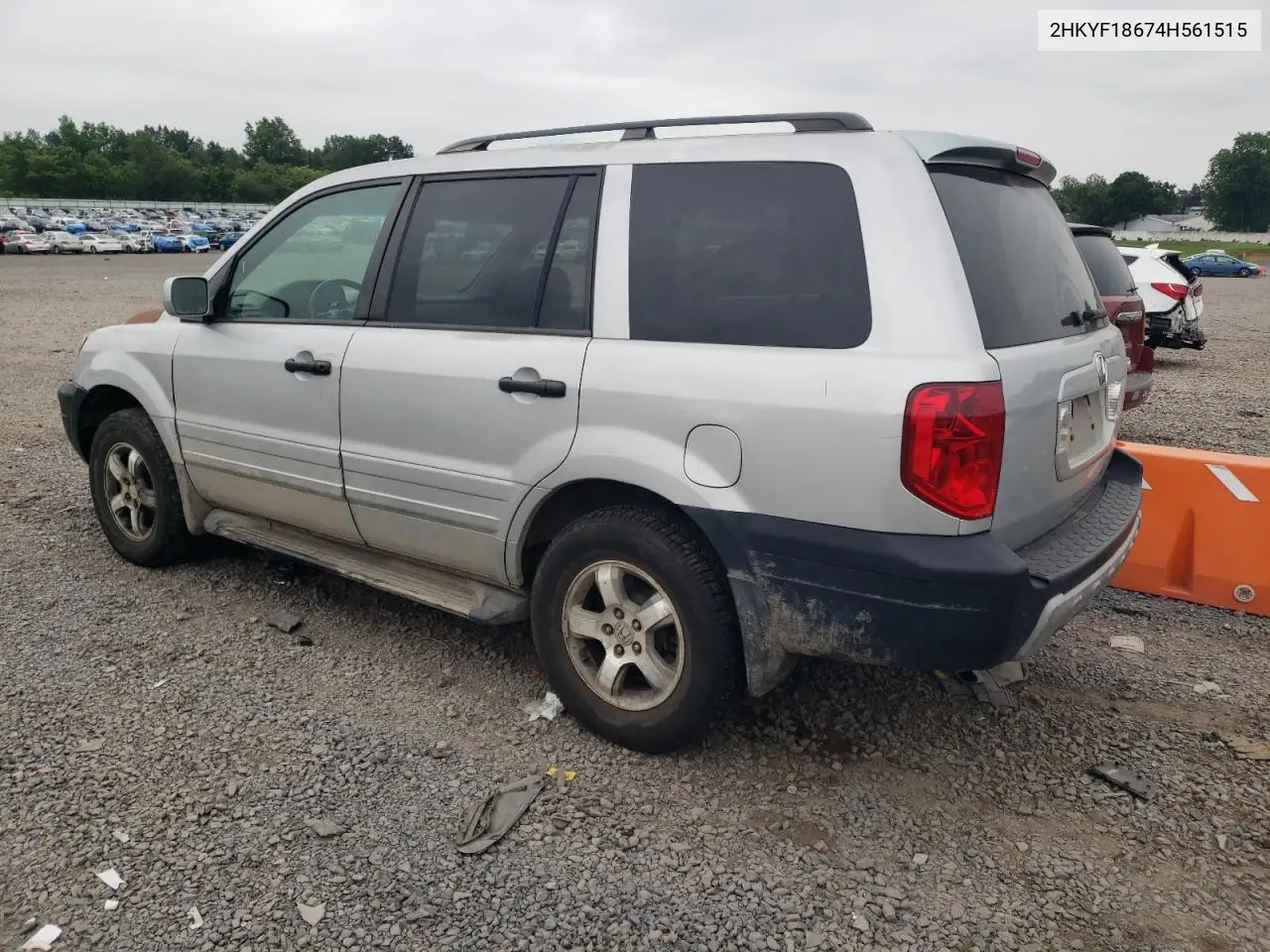 2004 Honda Pilot Exl VIN: 2HKYF18674H561515 Lot: 62397275