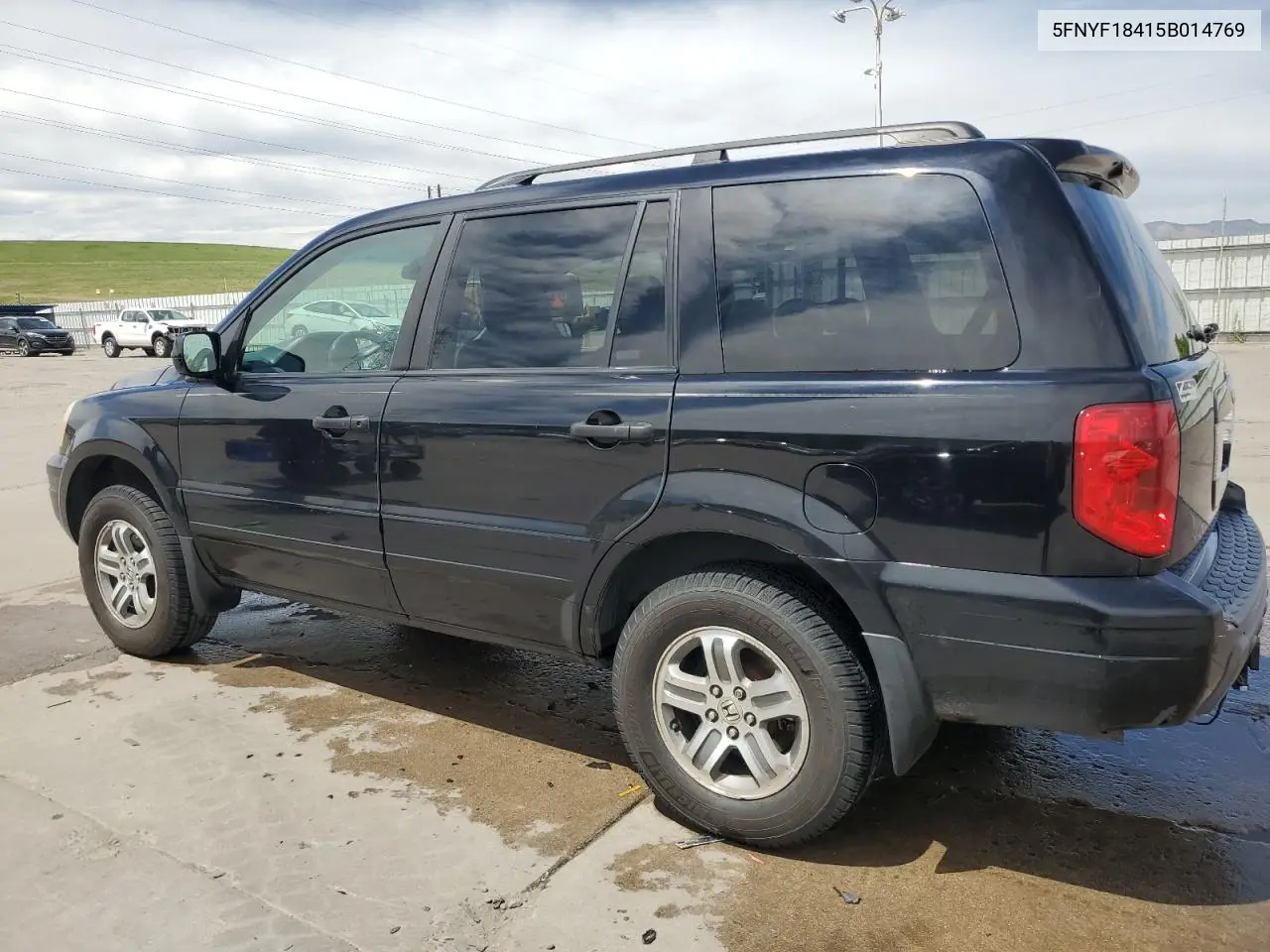 2005 Honda Pilot Ex VIN: 5FNYF18415B014769 Lot: 56502525