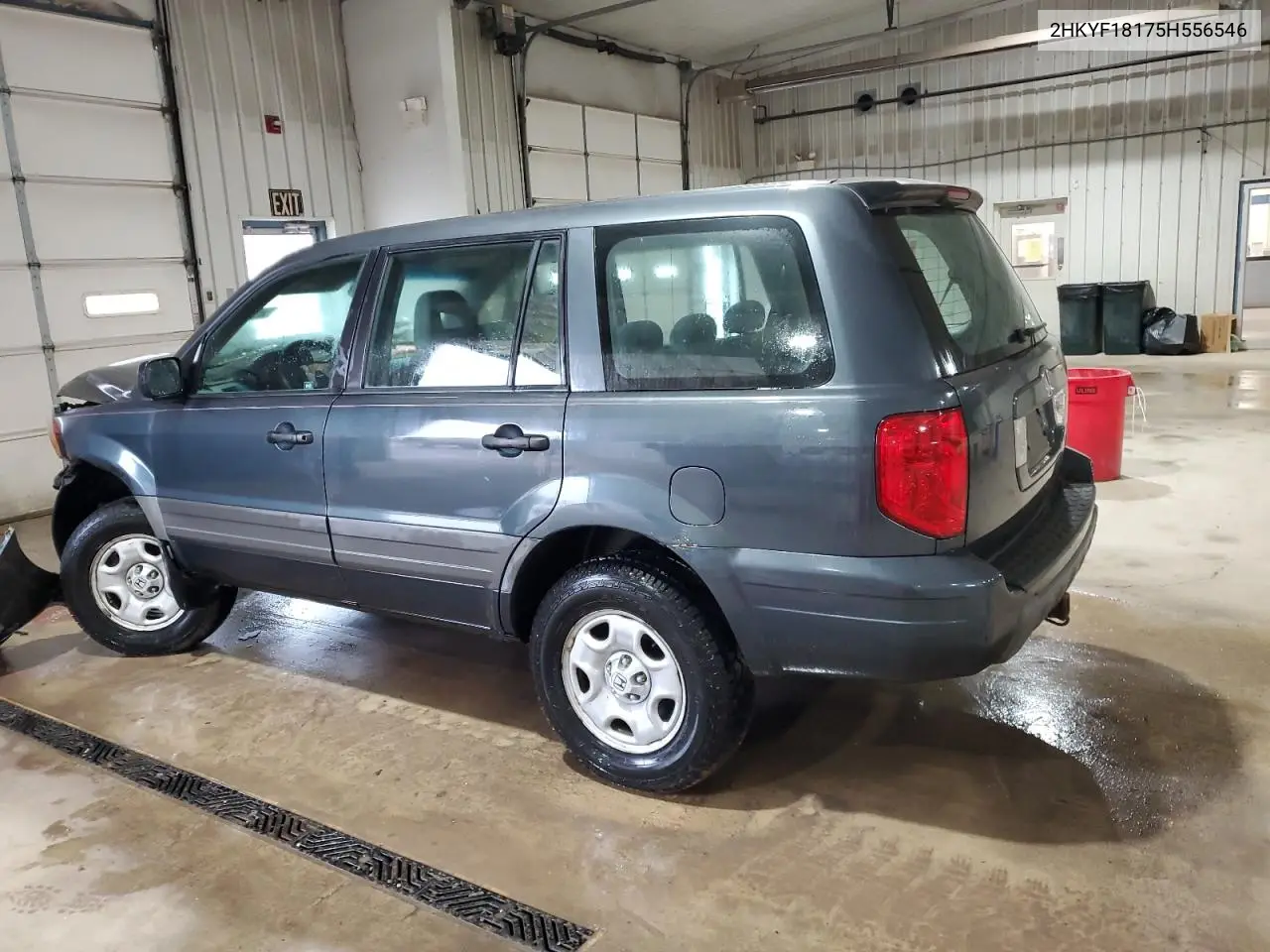 2005 Honda Pilot Lx VIN: 2HKYF18175H556546 Lot: 56943435