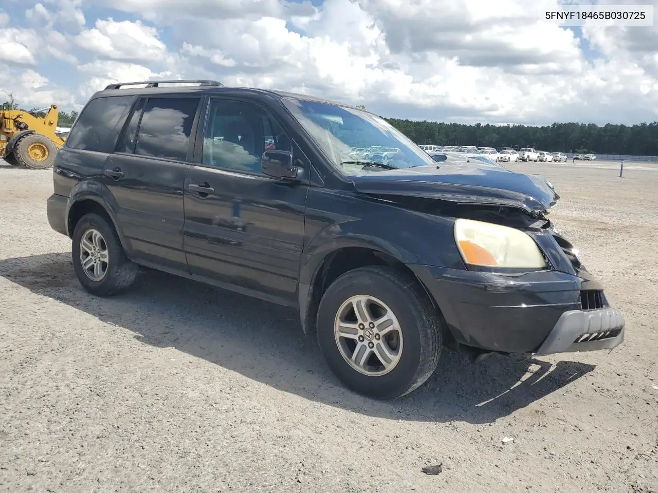 2005 Honda Pilot Ex VIN: 5FNYF18465B030725 Lot: 63075105