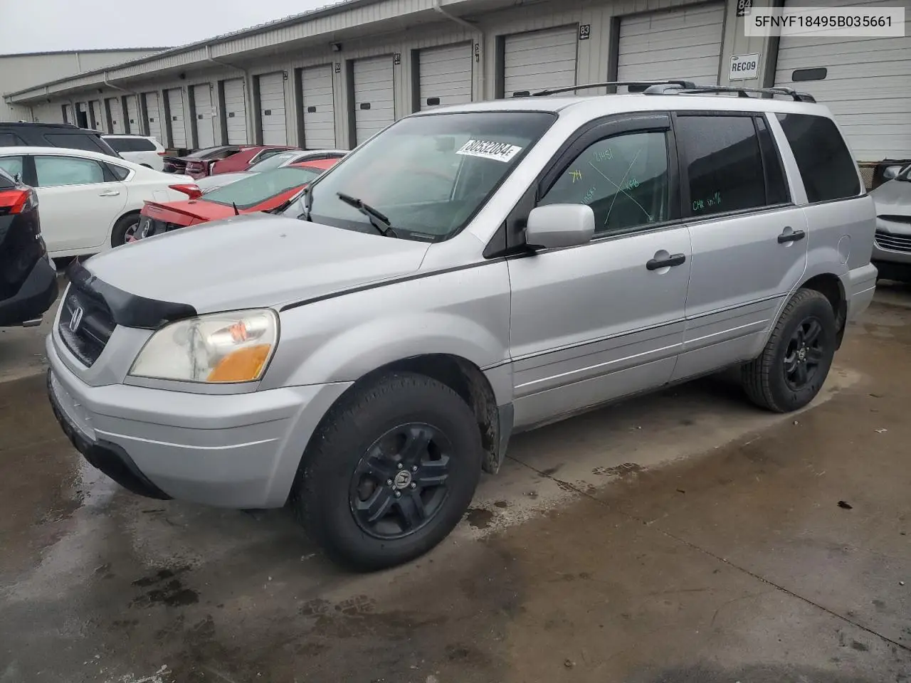 2005 Honda Pilot Ex VIN: 5FNYF18495B035661 Lot: 80532084