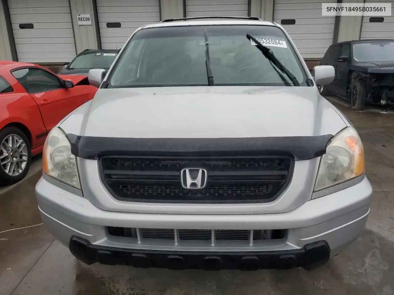 2005 Honda Pilot Ex VIN: 5FNYF18495B035661 Lot: 80532084