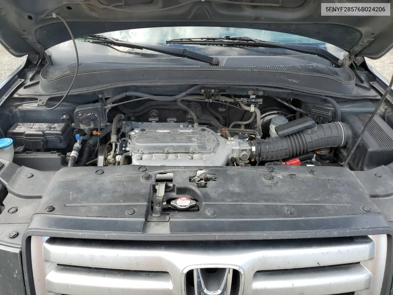5fnyf28576b024206 5FNYF28576B024206 2006 Honda Pilot Ex