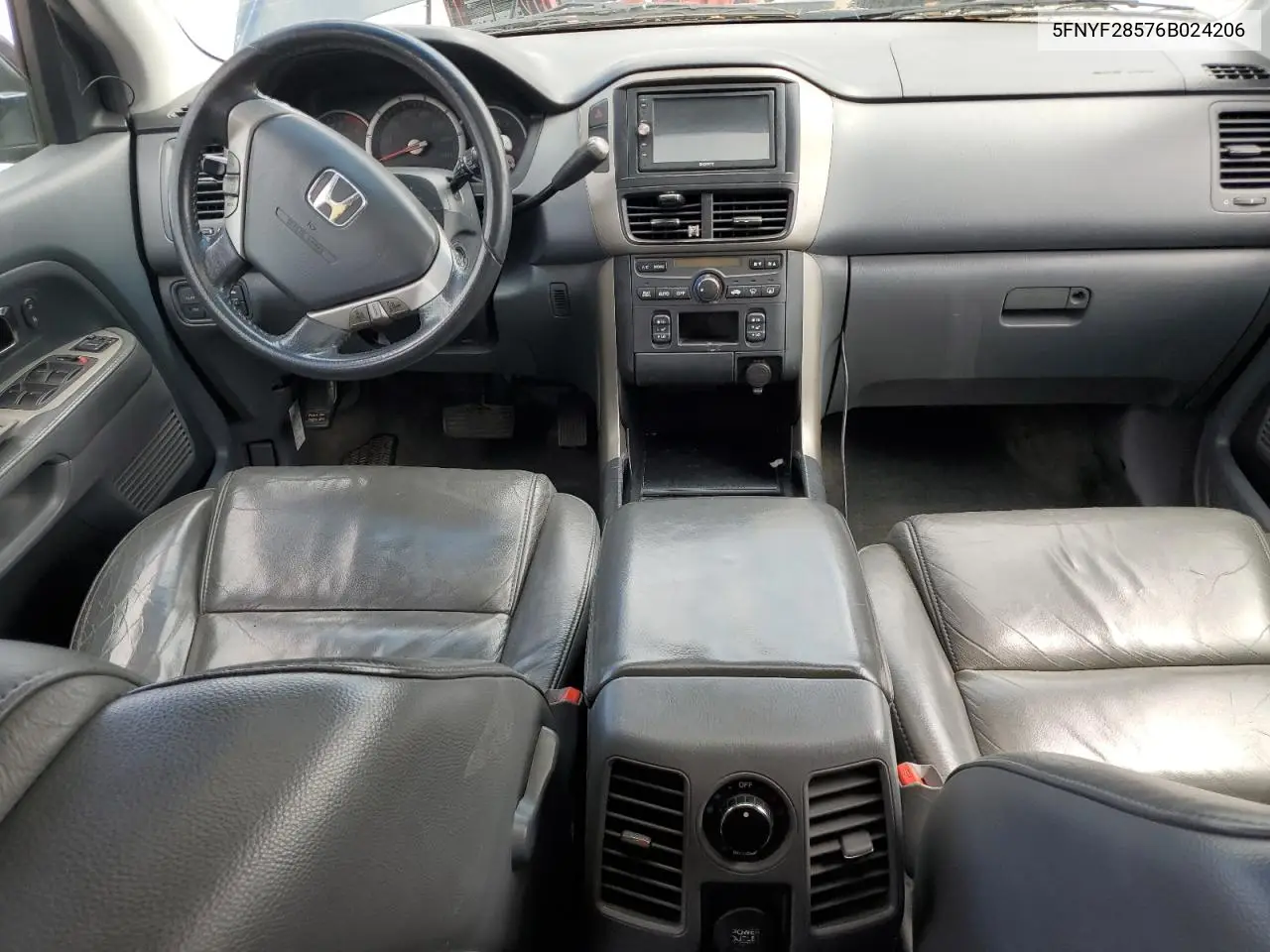 5fnyf28576b024206 5FNYF28576B024206 2006 Honda Pilot Ex