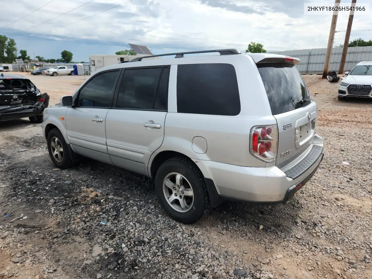 2006 Honda Pilot Ex VIN: 2HKYF18626H541966 Lot: 62774535