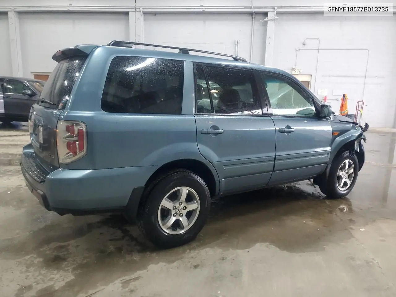 2007 Honda Pilot Exl VIN: 5FNYF18577B013735 Lot: 56183535