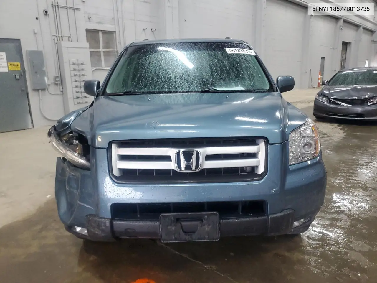2007 Honda Pilot Exl VIN: 5FNYF18577B013735 Lot: 56183535