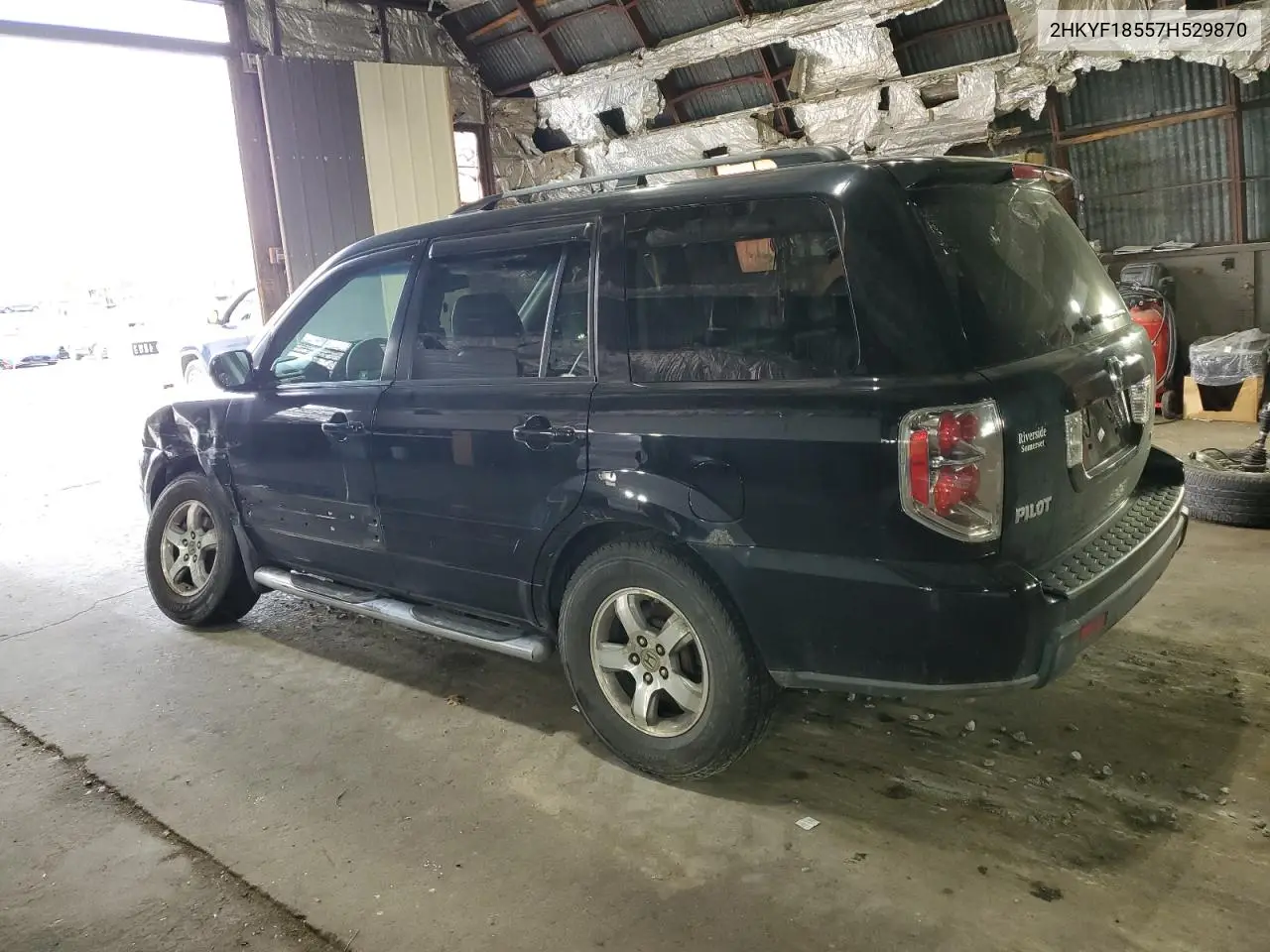 2007 Honda Pilot Exl VIN: 2HKYF18557H529870 Lot: 56835675