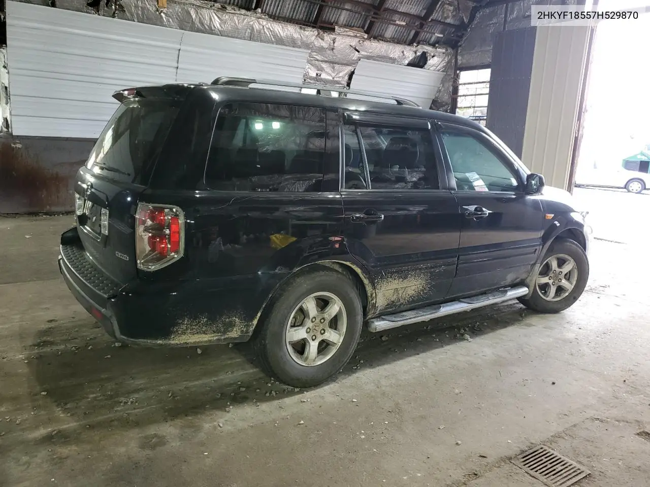 2007 Honda Pilot Exl VIN: 2HKYF18557H529870 Lot: 56835675