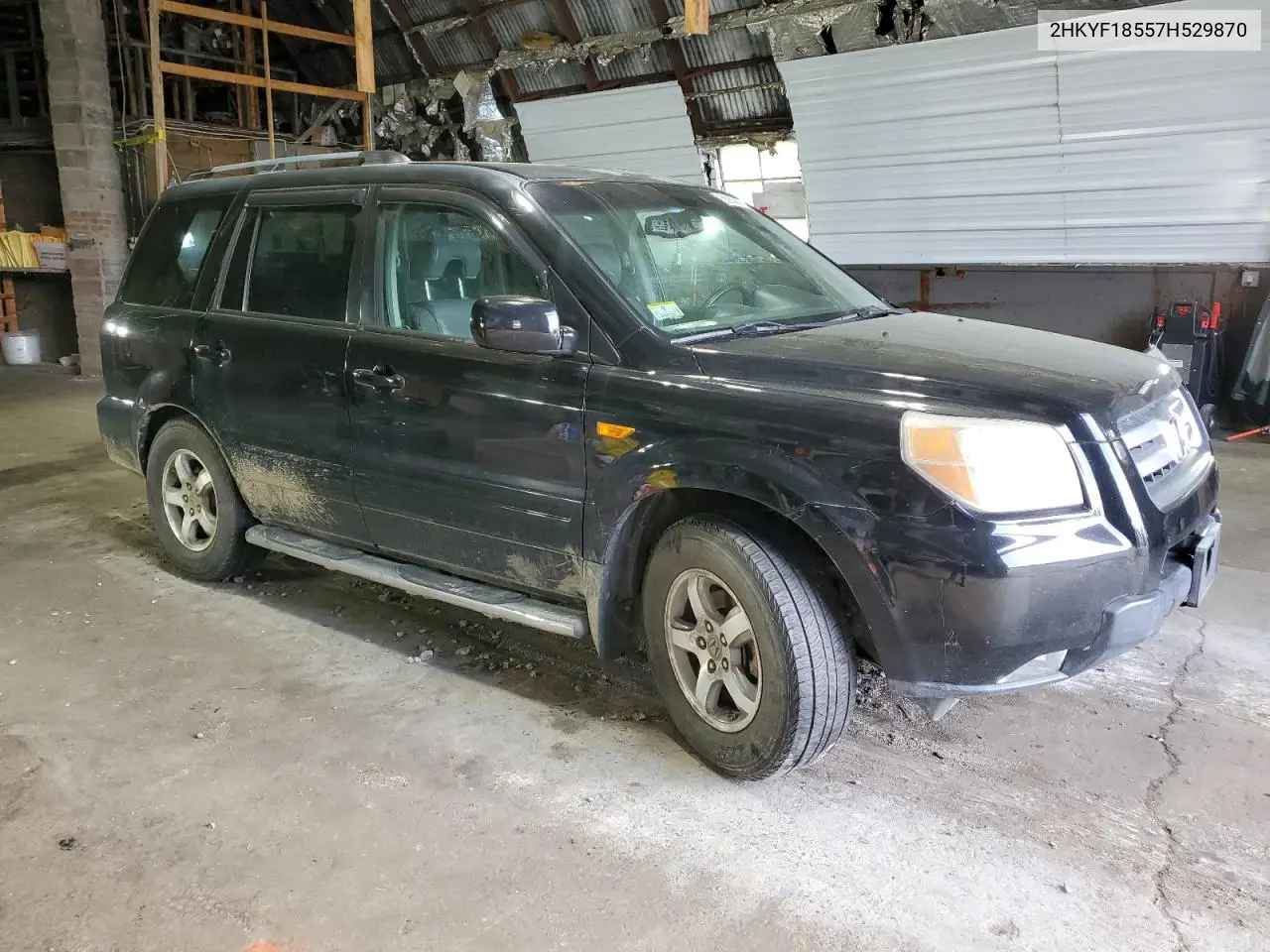 2007 Honda Pilot Exl VIN: 2HKYF18557H529870 Lot: 56835675