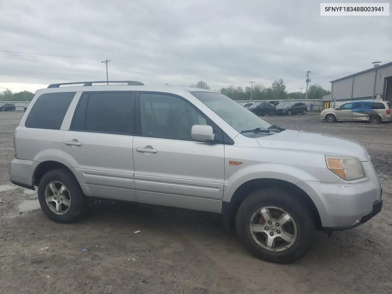 2008 Honda Pilot Se VIN: 5FNYF18348B003941 Lot: 56678185