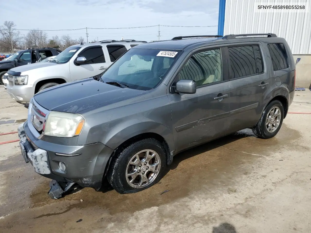 2009 Honda Pilot Exl VIN: 5FNYF48589B055268 Lot: 47524505